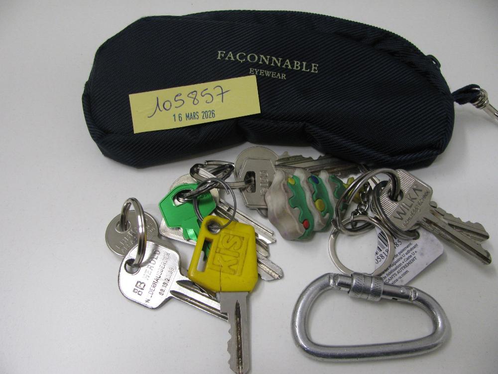 Clés : N° 2026001479 Trouvé(e) le : Mon Mar 16 00:00:00 CET 2026