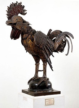 Vers 1349, fer forgé et bois, Musée des arts décoratifs