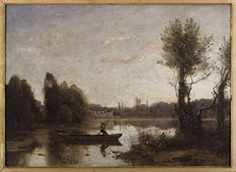 Jean-Baptiste Camille COROT, France, 19ème siècle, Huile sur toile, Musée des Beaux-Arts