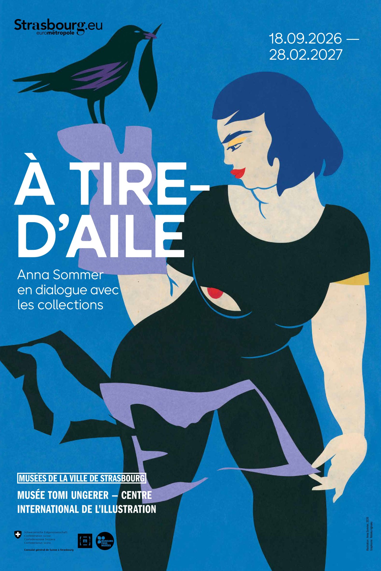 À tire-d’aile. Anna Sommer en dialogue avec les collections