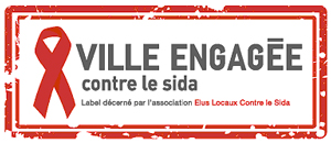 Logo Ville engagée contre le sida