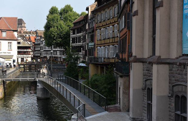 Inauguration de la Passerelle fluviale, Grande Ile